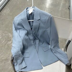 H&M Light Blue Blazer